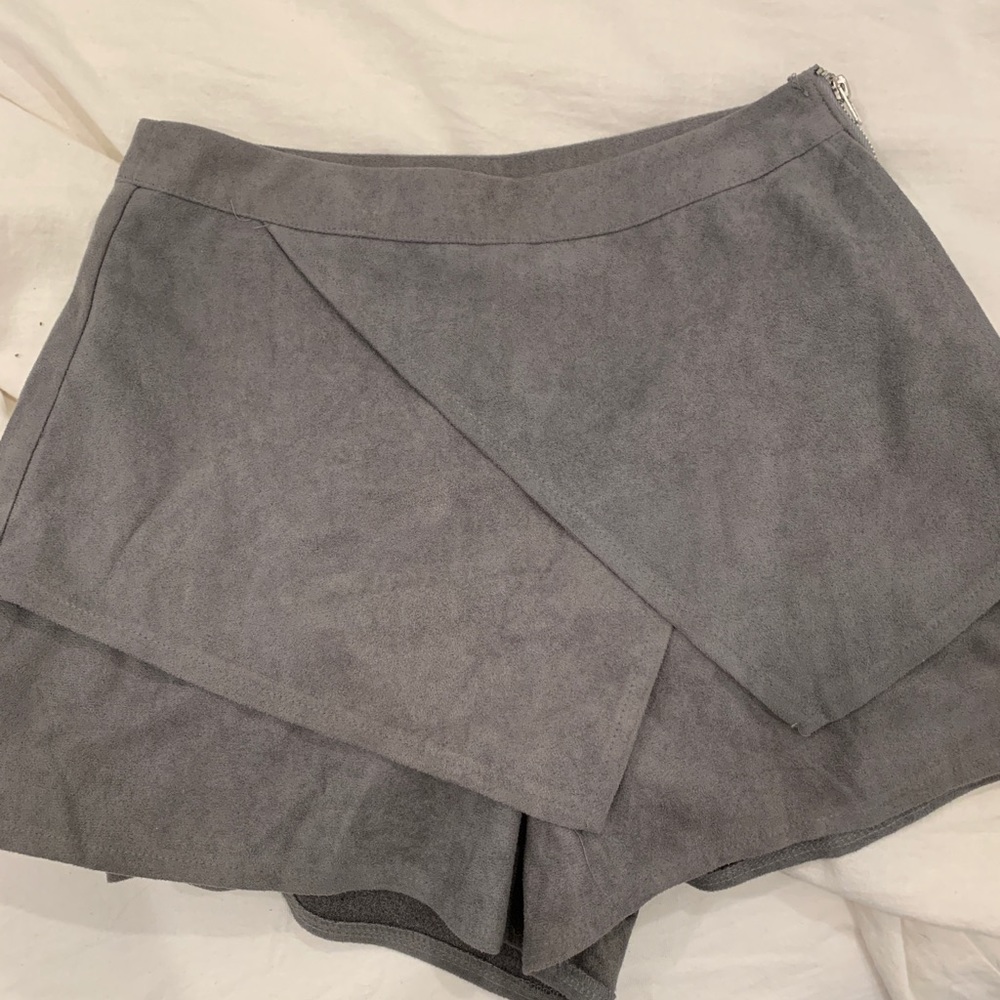 LF Suede skort